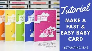 Make a Cute Baby Card in Minutes