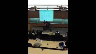 CSC106 class - demo from mecatronics students
