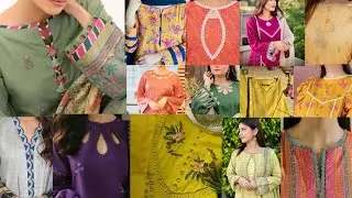 Eid Special Neck Designs For Eid/Elegant And Decent Eid Neck Designs#with fashion ideas with sawera