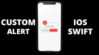 How to create custom alert in iOS || Custom UIAlert for the beginners.
