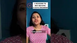 Don't Be A Data Engineer #dataengineer #coding
