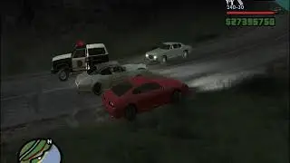 GTA San Andreas running on Windows 2000