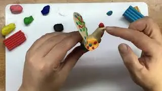 Индюк по мотивам дымковской игрушки