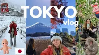 Tokyo, snow monkeys & Fuji 🐒  A winter week in Tokyo - what to eat, see & do