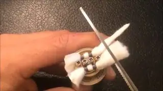 Vaping Quad coil build Plume Veil RDA