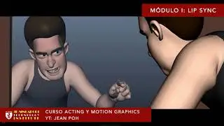 Curso Acting y Motion graphics   lip sync