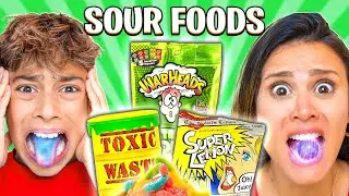 Eating the World's SOUREST Candy!! 😱
