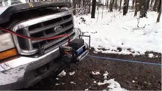 Trying out the X-Bull 13,000 pound winch