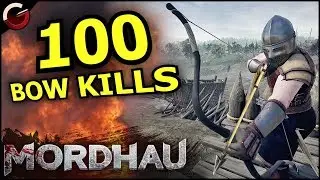 100 BOW KILLS IN MORDHAU! Best BOW KILL Shot Compilation | Mordhau Gameplay