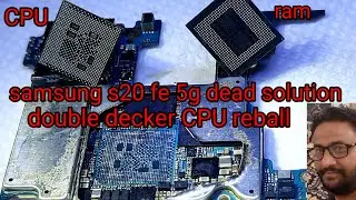 samsung s20 fe 5g dead solution / samsung s20 fe 5g  cpu reball #samsungs20fe5g