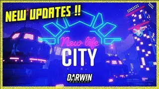 DARWIN PROJECT NEW LIFE CITY AND OTHER UPDATES !! DARWIN PROJECT TANK CANNON NEW!!