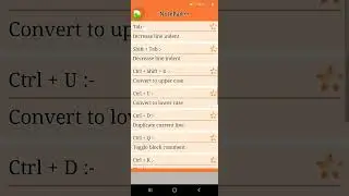 Notepad shortcut keys 💻,👈😍