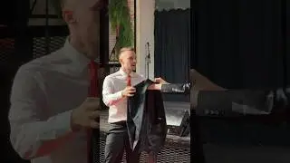 Проверяем пиджак на прочность |#shorts #shortvideo #magic #фокус #фокусник #фокусникнапраздник