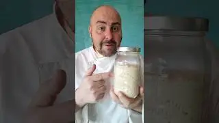 ✅️CÓMO REBAJAR LA ACIDEZ DE LA MASA MADRE. Consejo 3 #chefsergiobenito #masamadre #pancasero