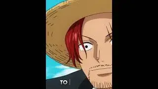 LUFFY AND SHANKS EDIT🖤 