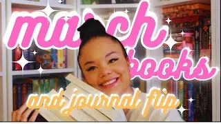 Book I read in March & Journal Flip