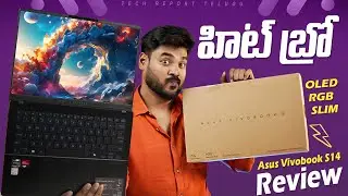 ASUS Vivobook S14 OLED (2024) Review in Telugu