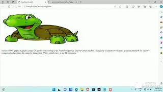 Inserting image on web page by using HTML