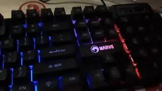 Noua mea tastatura(RGB) cm409 model!