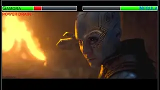Nebula vs Gamora (Guardians of the Galaxy Vol.2) With Healthbars