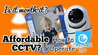 How to set up this IP CAMERA ? YIIYRY IP Camera/  UNBOXING & TEST/TEMU