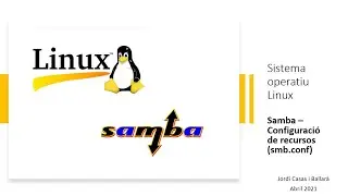 Samba - Compartir recursos amb accés anònim i amb usuaris identificats