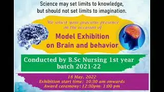 Model exibition at  GMC Anantnag ➡️#gmc   /#bscnursing     beautiful event. award ceremony. ist rank