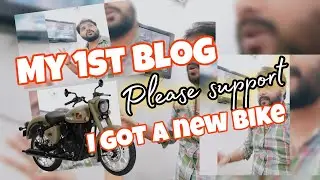 My_1st blog_on Youtube _I got a new bike#shortfeed #blog #blogger #buying #viralvideo