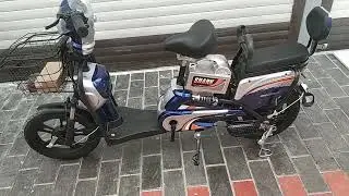 Электроскутер 350W (с педалями)
