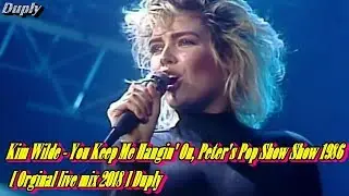 Kim Wilde - You Keep Me Hangin' On, Peter's Pop Show Show 
