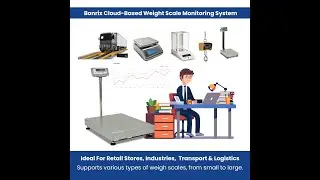 Cloud-Based Weight Scale Monitoring System: Centralized Dashboard: Monitor all your weigh scales