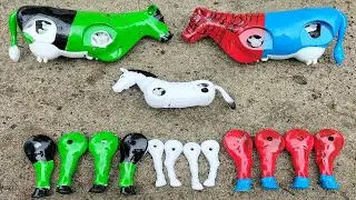 Looking for Moo Cows, Cute Cows, Colorful Cows, Assemble Spaiderman Cows, Hulk Cows, White Horses