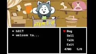 Undertale - Where to find Temmie Village l Temmie Village Location