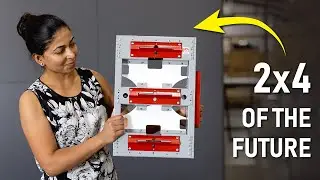 Could this reusable metal wall be the 2x4 of the FUTURE?