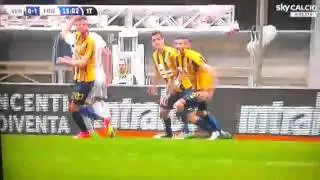 Goal Russo.Verona-Frosinone 0:1.