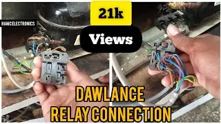 dawlance fridge relay connection |dawlance ki frej ka connection kaise karen | hindi & urdu