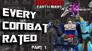 ALL combats RATED Transformers Earth Wars
