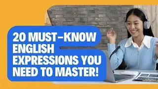 20 Must-Know English Expressions You NEED to Master!.#aprendeinglés #expresioneseninglés #english