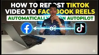 How to repost tiktok video to facebook reels automatically without watermark 2026 Guide