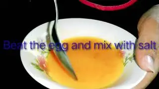 How to cook a scambled egg. TLE cookery 10