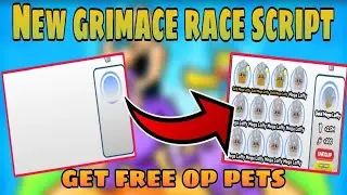 Roblox Grimace Race Script | Get Free OP Pets | Roblox Scripts | Mobile/PC | Delta•Fluxus