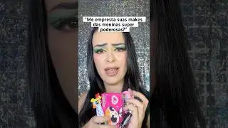 Tenho ciúme das minhas makes kkkkk #maquiagem #sheglamcollection