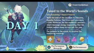 Genshin Impact | 2.2 Tuned to the World's Sounds (Day 1)
