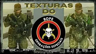 Texturas modificadas do jogo METAL GEAR PEACE WALKER - PPSSPP