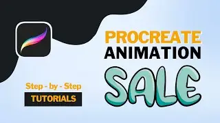 Simple Text Animation Procreate Tutorial