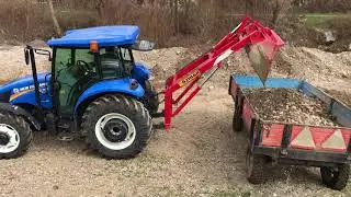 NEVHOLLAND TD75D'lerin kum güreşi