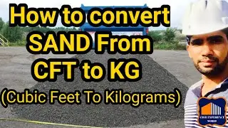 How to Convert From CFT to KG (Cubic feet to Kilograms) Convert Cubic feet to Kilograms