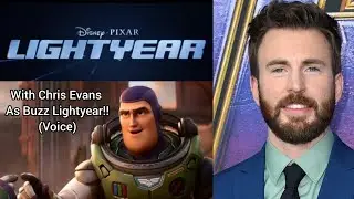 Pixar Lightyear Movie ft. Chris Evans as Buzz Lightyear (Voice) - Info & thoughts!