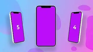 3D Free iphone app promo video template After effects template