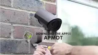 Fitting cctv camera with apmot